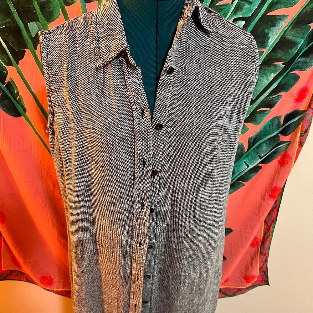 Chico’s 100% linen dress - Picture 2 of 8